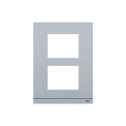 ABB - Etulevy 2mod - K 2 1/2 IK07 IP54 ALU AUDIO