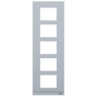 ABB - Etulevy 5 mod - K 5 1/5 IK07 IP54 ALU AUDIO