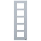 ABB - Etulevy 5 mod - K 5 1/5 IK07 IP54 ALU AUDIO