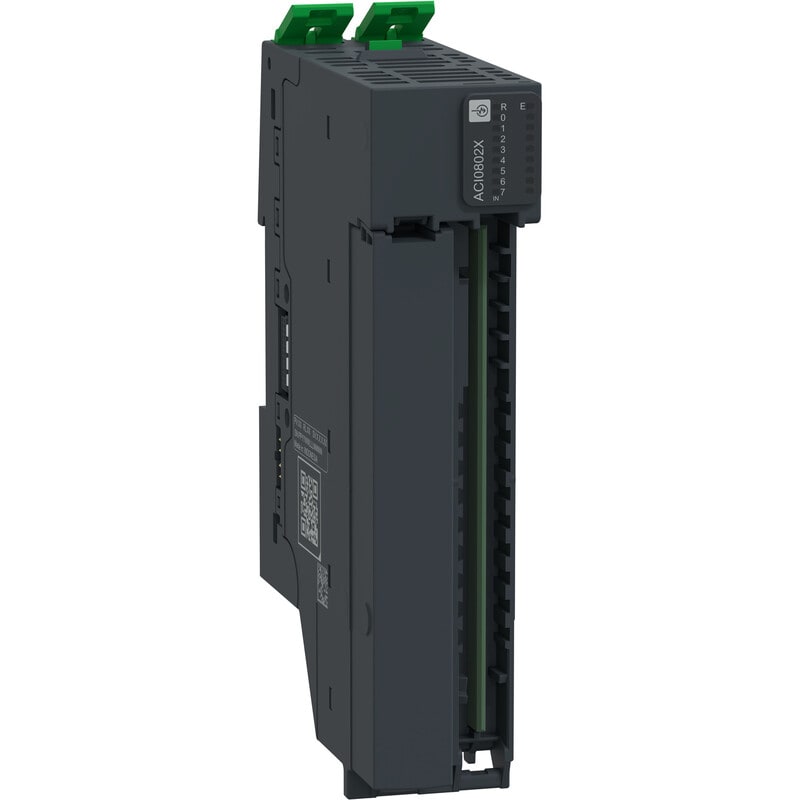 SCHNEIDER ELECTRIC - Logiikkamoduuli - Ana.tulo, 8ch, virta + kanta