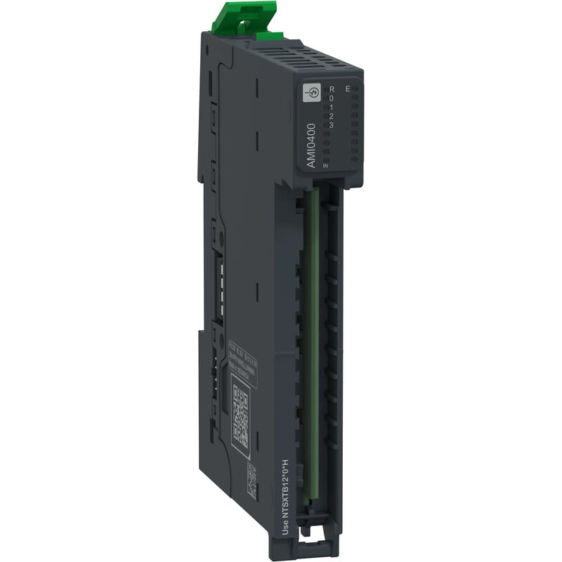 SCHNEIDER ELECTRIC - Logiikkamoduuli - Ana.tulo, 4ch, virta/jänn.+kan