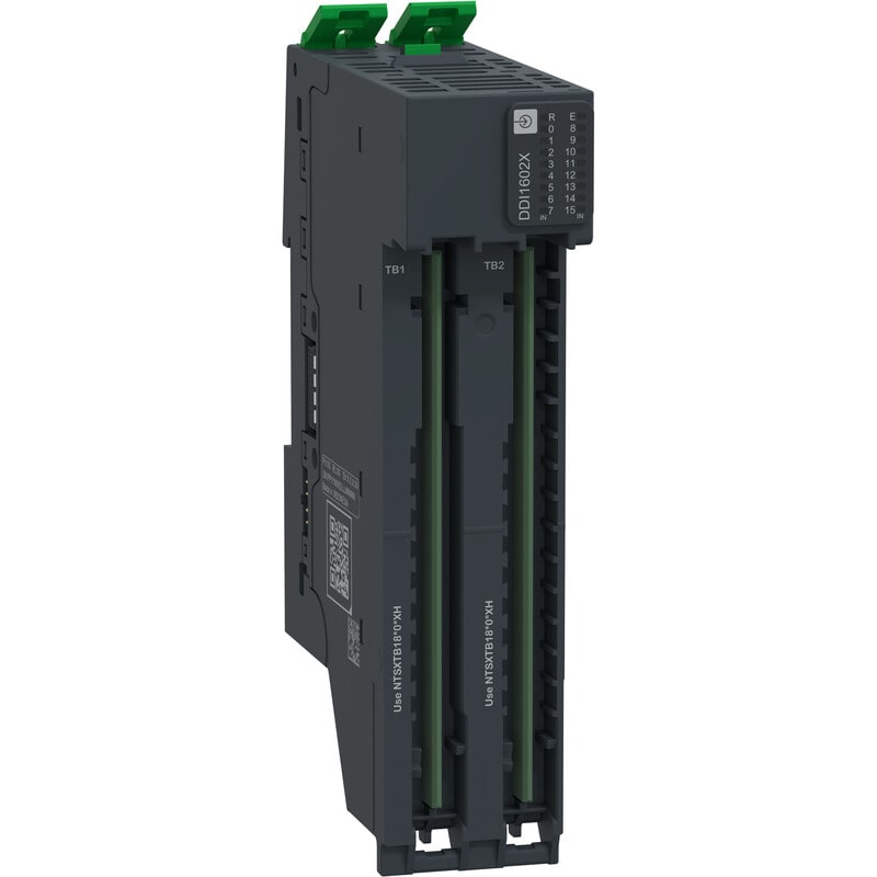 SCHNEIDER ELECTRIC - Logiikkamoduuli - Bin.tulo 16ch, 24V DC+kan,kov.