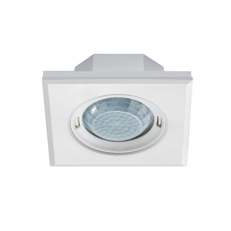 ESYLUX - Läsnäolotunnistin valonm FLAT - PD-FLAT 360i/8 SW KNX