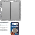 HAGER - Painike langaton KNX Q.1/Q.3 - 2os. PAR 3V quicklink ALU