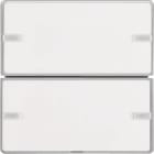 HAGER - Painike KNX Q.1/Q.3 - 4-pain. MI/RGB-mv ALU