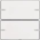 HAGER - Painike KNX Q.1/Q.3 - 4-pain. MI/RGB-mv ALU