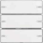 HAGER - Painike KNX Q.1/Q.3 - 6-pain. MI/RGB-mv ALU