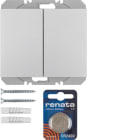 HAGER - Painike langaton KNX K.5 - 2os PAR 3V quicklink An-Al