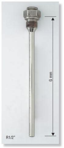 TRAFAG - Upotusputki R1/2 AISI 316L - 84110200K