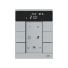 ABB - Huonetermostaatti - f@h 6-os T CO2 rh% VOC ALU