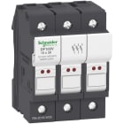 SCHNEIDER ELECTRIC - Putkisulakealusta - DF103V sulakepidin 3P32A 10x38