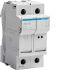 HAGER - Putkisulakealusta - LSN412 1L+N 25A 8x31 2M