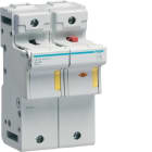 HAGER - Varokealusta - LS712 2-nap L58 putkisul.