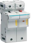 HAGER - Varokealusta - LS712 2-nap L58 putkisul.