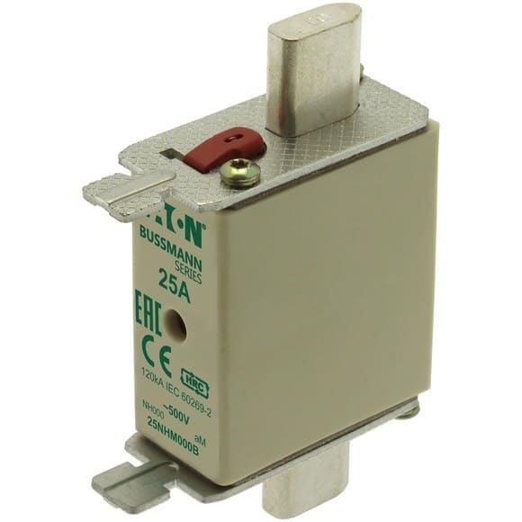 EATON - Kahvasulake - 25NHM000B 25A 500V aM koko 000