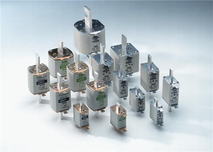 ABB - Kahvasulake 690V, 10A, DIN 0 - gG DIN 0-koko 10A 690V