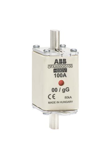 ABB - Kahvasulake 690V, 125A, DIN 00 - gG DIN 00-koko 125A 690V