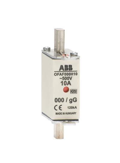 ABB - Kahvasulake ABB 500 V gG/gL - gG DIN 000-koko 80A 500V