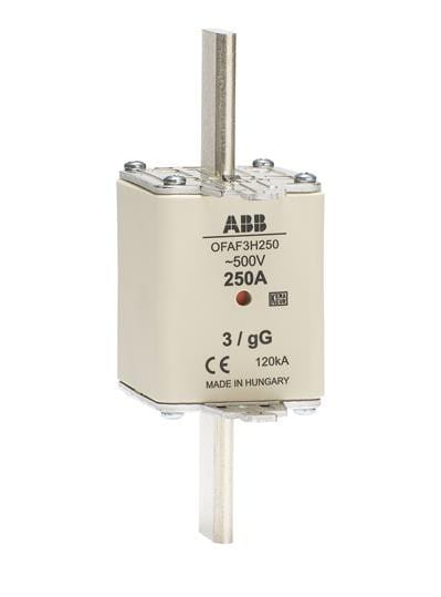ABB - Kahvasulake ABB 500 V gG/gL - gG DIN 3-koko 250A 500V