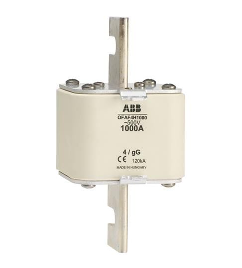 ABB - Kahvasulake 500V, 1000A, DIN 4 - gG DIN 4-koko 1000A 500V