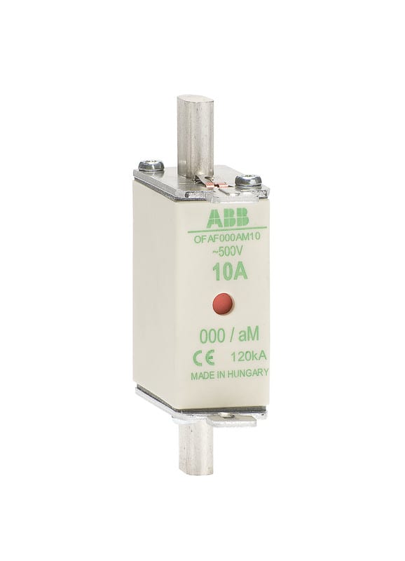 ABB - Kahvasulake 500V, 40A, DIN 000 - aM DIN 000-koko 40A 500V