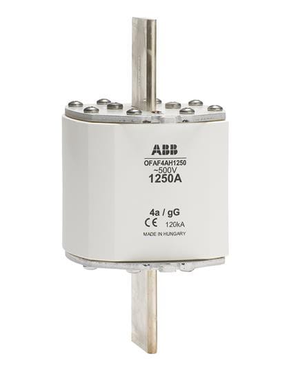 ABB - Kahvasulake 500V, 1250A, DIN 4a - gG DIN 4a-koko 1250A 500V