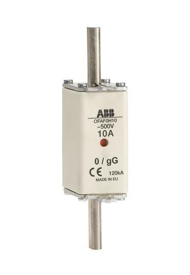ABB - Kahvasulake ABB 500 V gG/gL - gG DIN 0-koko 80A 500V