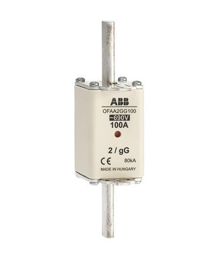 ABB - Kahvasulake 690V, 80A, DIN 2 - gG DIN 2-koko 80A 690V