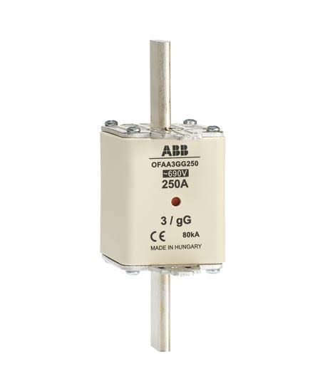 ABB - Kahvasulake 690V,250A, DIN 3 - gG DIN 3-koko 250A 690V