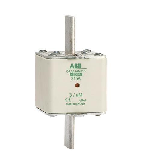 ABB - Kahvasulake 690V, 355A, DIN 3 - aM DIN 3-koko 355A 690V