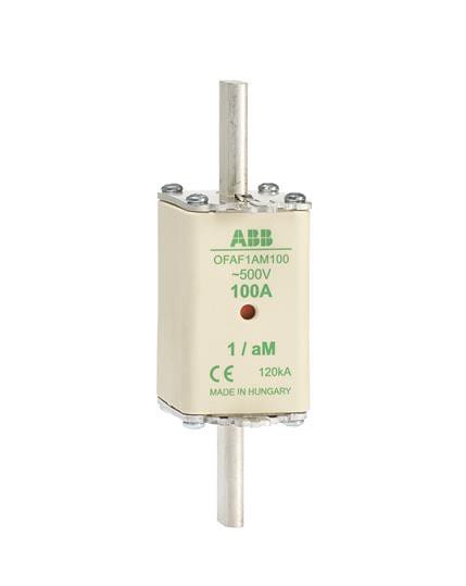 ABB - Kahvasulake 500V, 40A, DIN 1 - aM DIN 1-koko 40A 500V