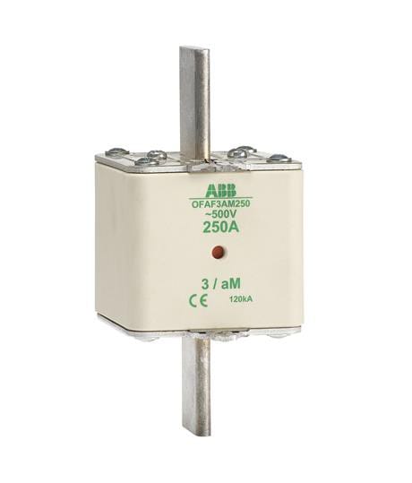 ABB - Kahvasulake 500V, 355A, DIN 3 - aM DIN 3-koko 355A 500V