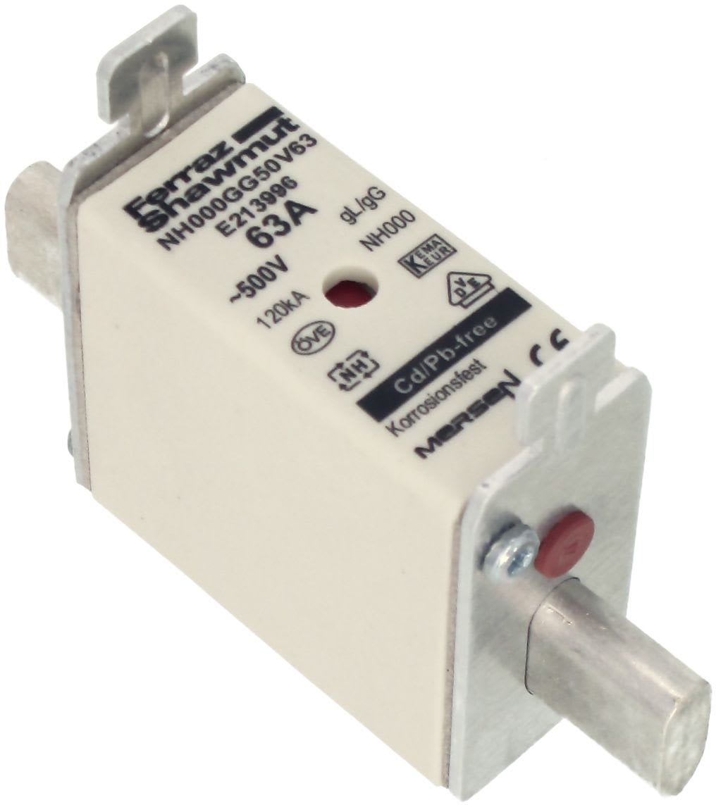 MERSEN - Kahvasulake FS 500 V gG/gL - 1B655 / 000-63 A