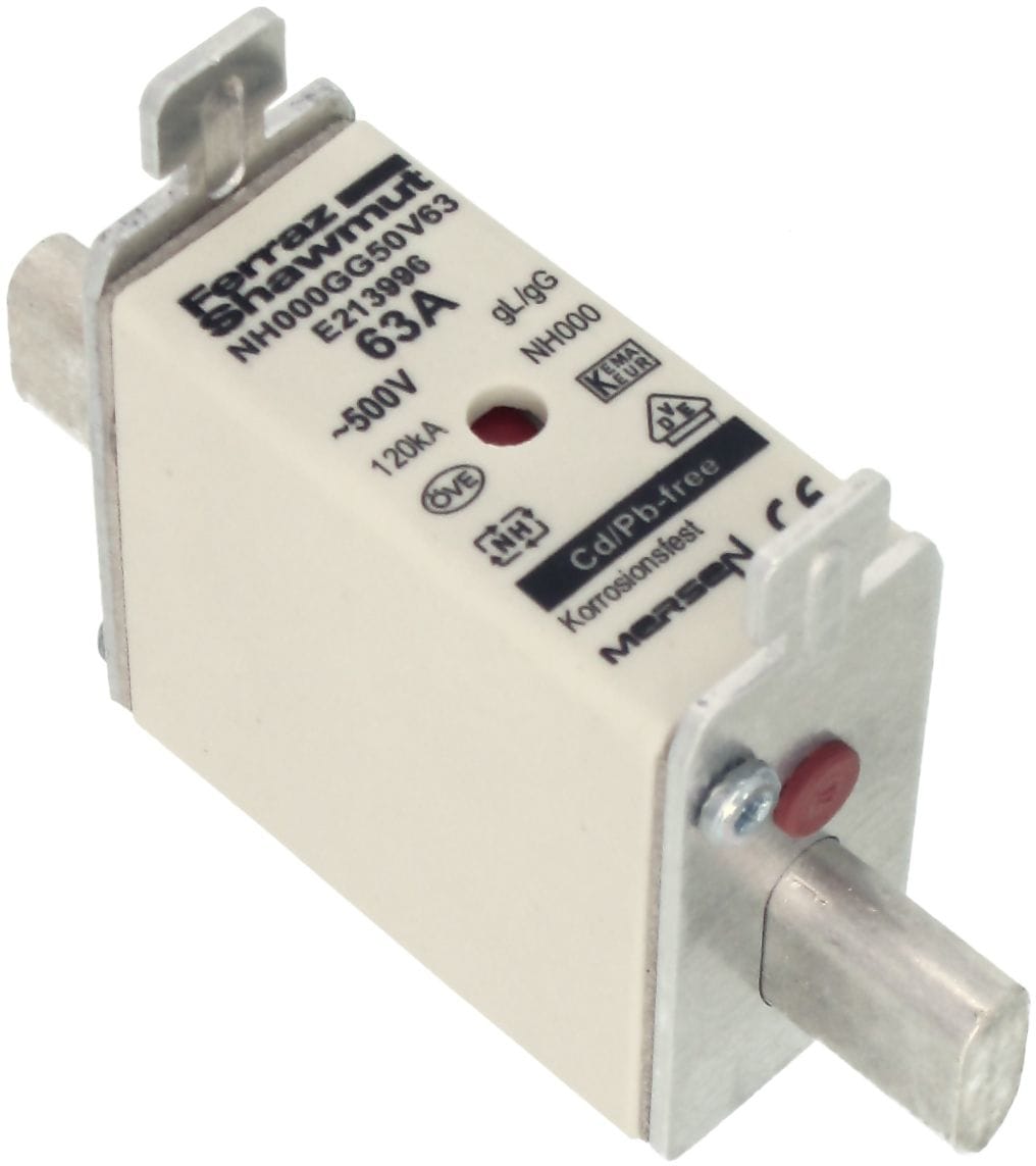 MERSEN - Kahvasulake FS 500 V gG/gL - 1B655 / 000-63 A