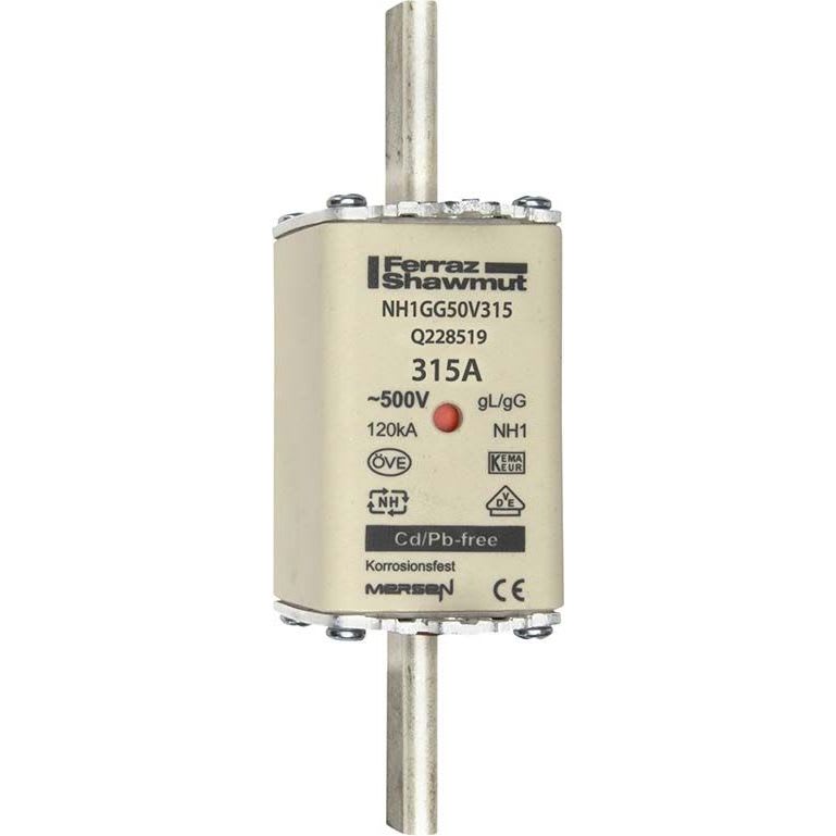 MERSEN - Kahvasulake FS 500 V gG/gL - 1B179 / 1-315 A