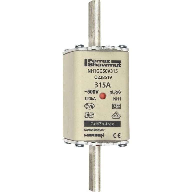 MERSEN - Kahvasulake FS 500 V gG/gL - 1B179 / 1-315 A