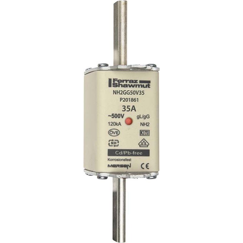 MERSEN - Kahvasulake FS 500 V gG/gL - 1B245 / 2-35 A