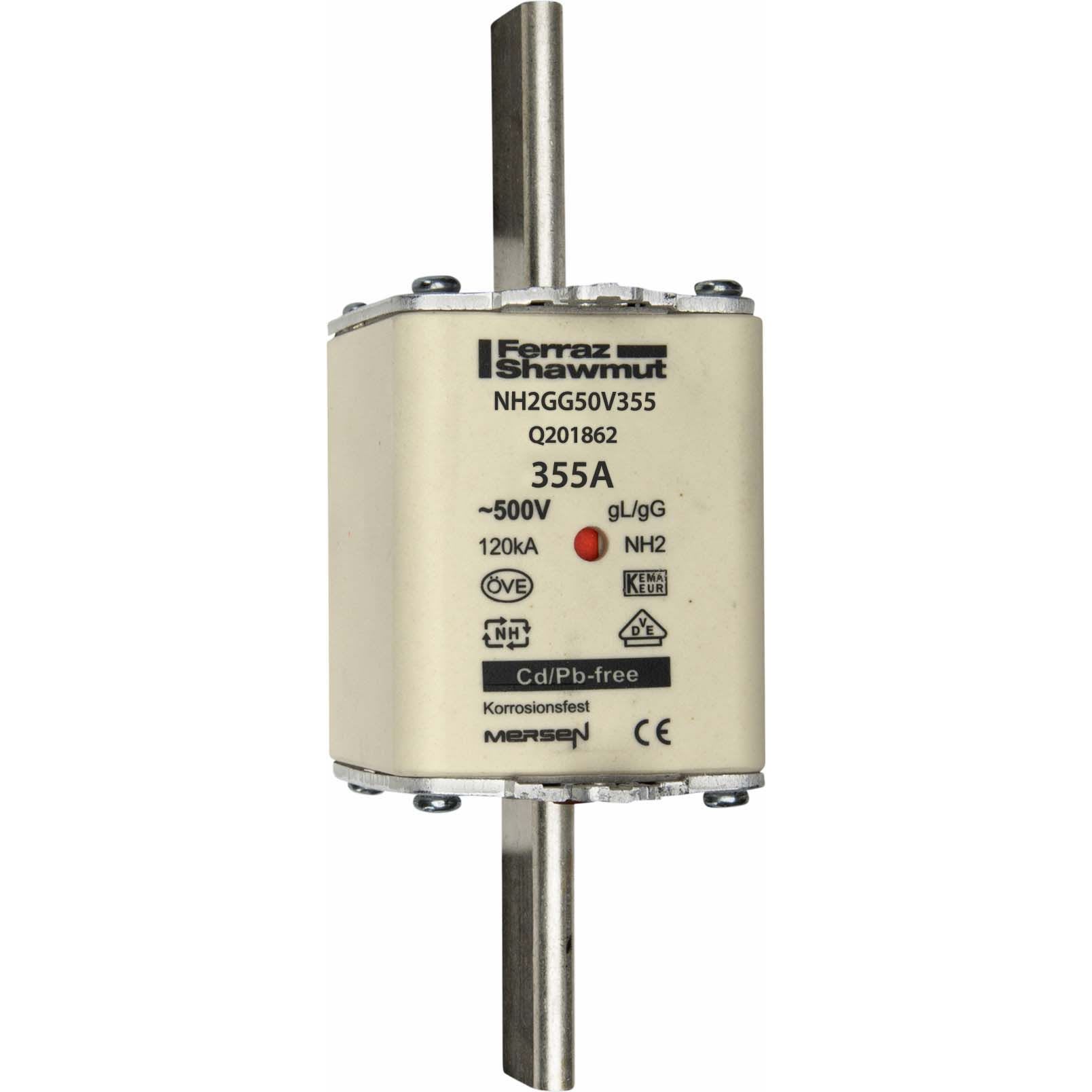 MERSEN - Kahvasulake FS 500 V gG/gL - 1B281 / 2-355 A