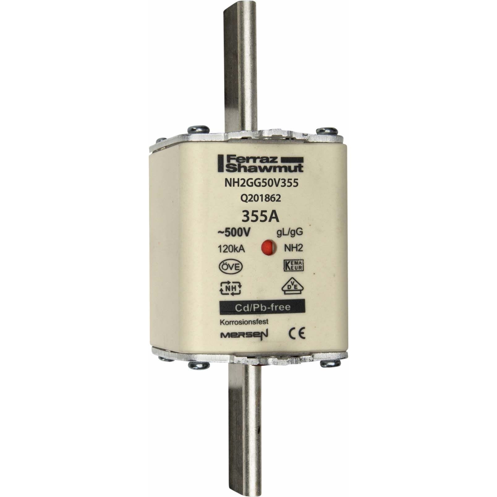 MERSEN - Kahvasulake FS 500 V gG/gL - 1B281 / 2-355 A