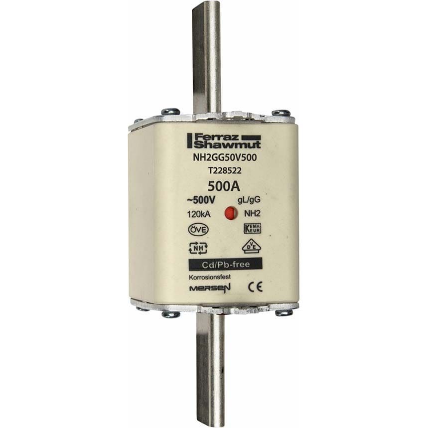 MERSEN - Kahvasulake FS 500 V gG/gL - 1B283 / 2-500 A