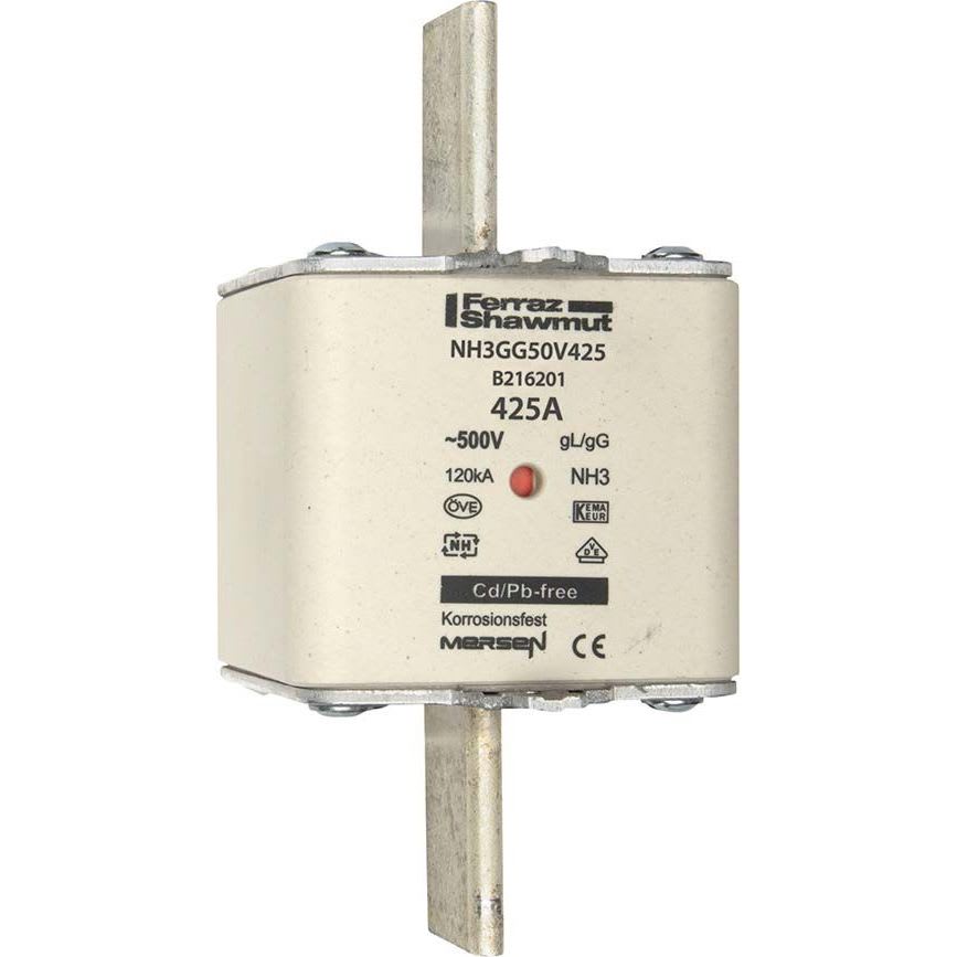 MERSEN - Kahvasulake FS 500 V gG/gL - 1B385 / 3-425 A