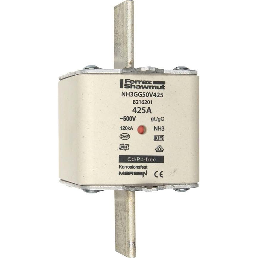 MERSEN - Kahvasulake FS 500 V gG/gL - 1B385 / 3-425 A