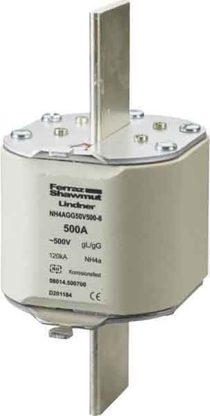 MERSEN - Kahvasulake FS 500 V gG/gL - 8014.1007 / 4A-1000 A