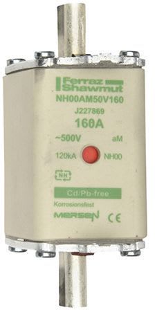 MERSEN - Kahvasulake FS 500 V aM - 32169 / 00-160 A