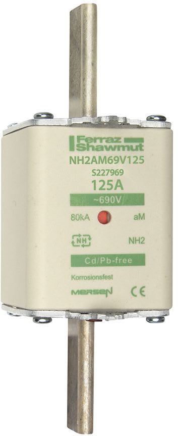 MERSEN - Kahvasulake FS 690 V aM - 32665 / 2-125 A