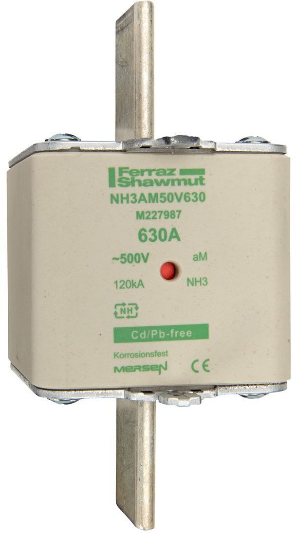 MERSEN - Kahvasulake FS 500 V aM - 32789 / 3-630 A