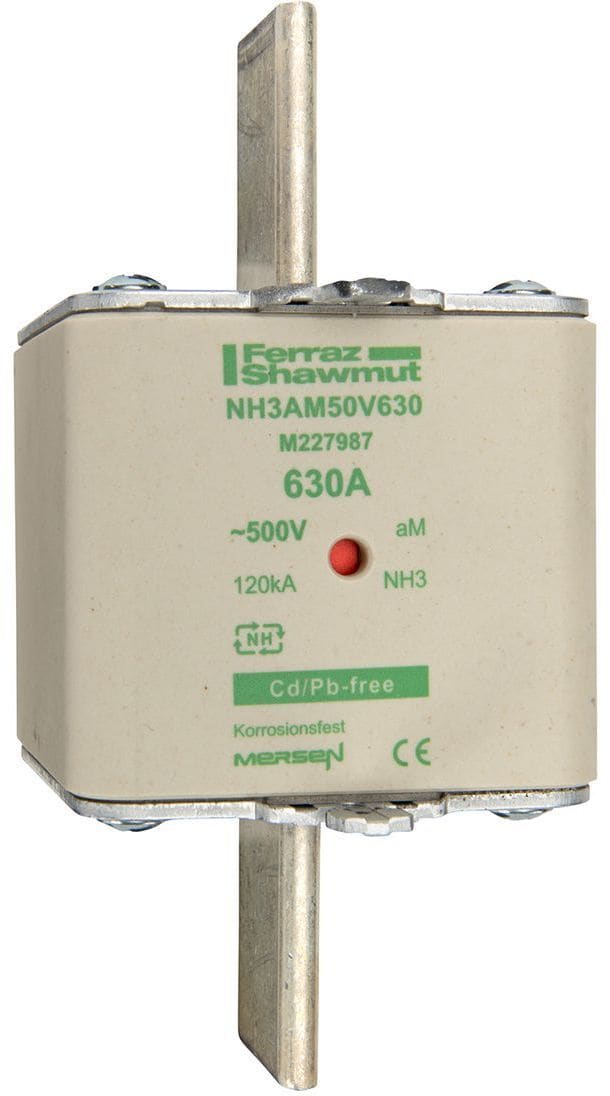 MERSEN - Kahvasulake FS 500 V aM - 32789 / 3-630 A