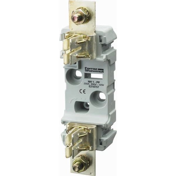 MERSEN - Varokealusta 1-nap ruuvikiinn. - FS 1-250A/690V P/P M10