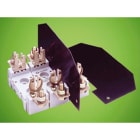 MERSEN - Varokealusta 3-nap ruuvikiinn. - FS 00-160A/690V P/P M8