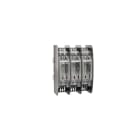 MERSEN - Kahvavarokealusta IP20 00 - FS 00-160A/690V M8/M8 ruuvik.